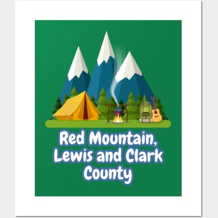 Red Mountain, Lewis and Clark County Posters and Art